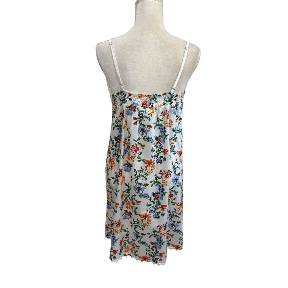 Papinelle Harper Lace Front Cotton Nightie Nightgown White Floral NWT $89 - Picture 6 of 16